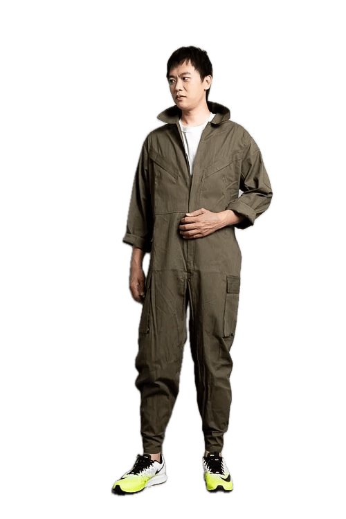 Men & Women Coveralls L731 Military Green