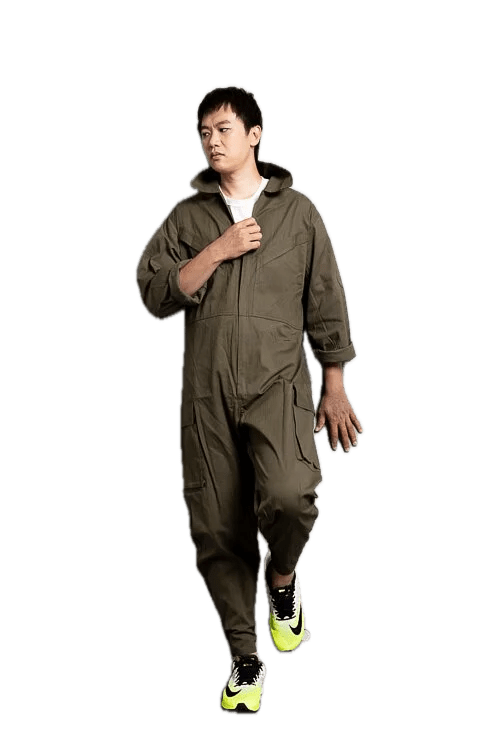 Men & Women Coveralls L731 Military Green