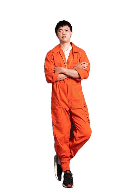 Men & Women Coveralls L736 Orange
