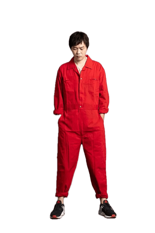 Men & Women Coveralls L707 Red