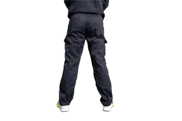 Multiple Pockets Work Pants D622 Dark Blue