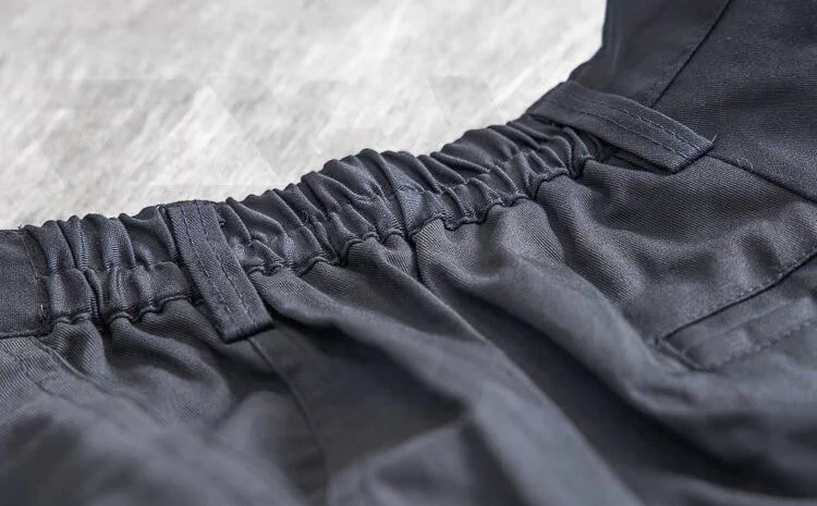 Multiple Pockets Work Pants D611 Medium Grey
