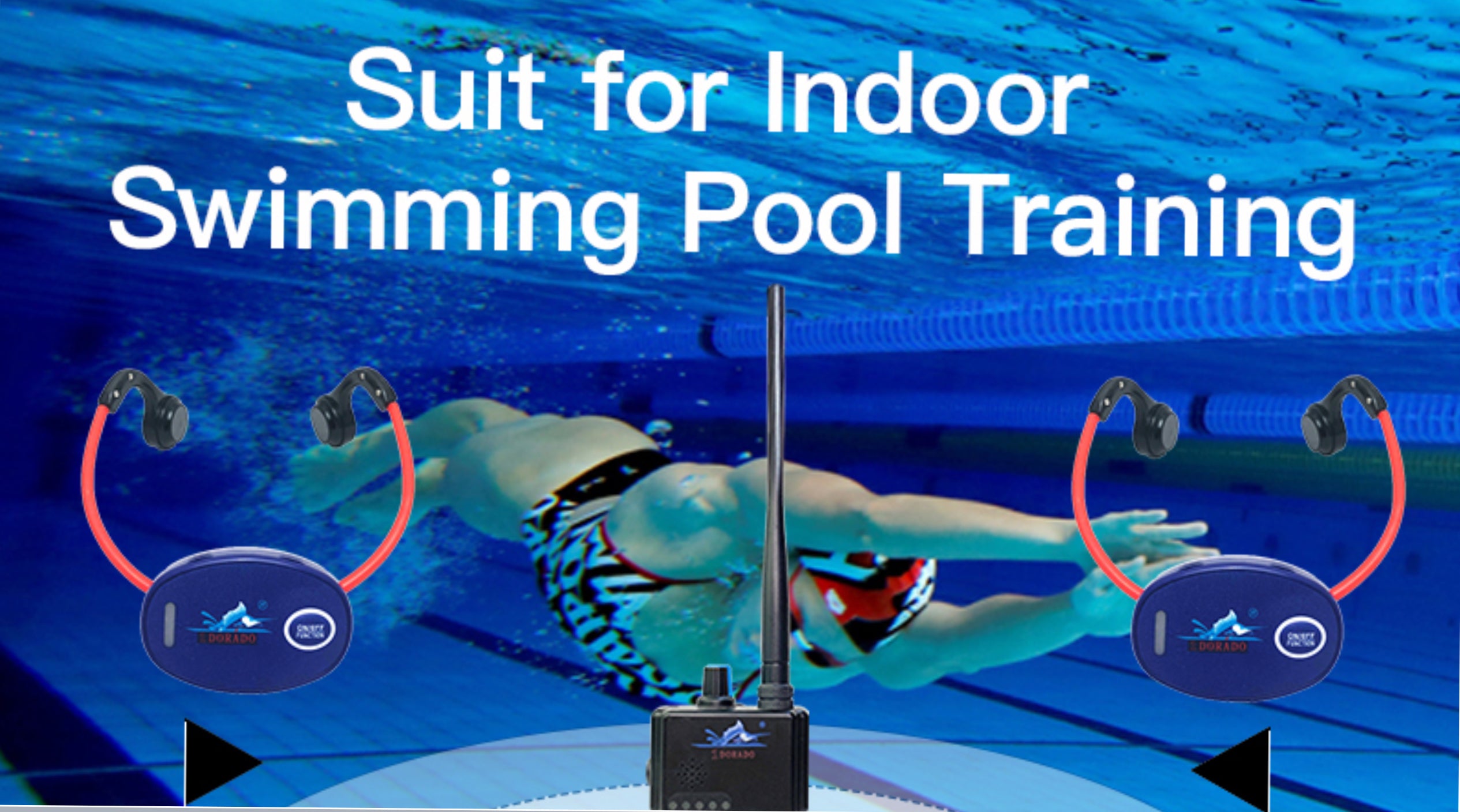 Bone Conduction Communicator for Swimming Training & Coaching