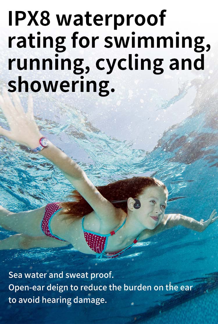 Bone Conduction Communicator for Swimming Training & Coaching