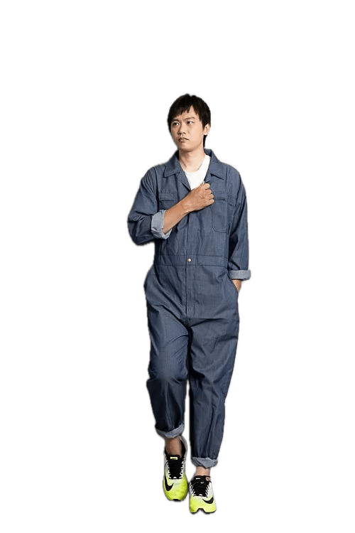 Men & Women Coveralls L716 Denim-Like Color