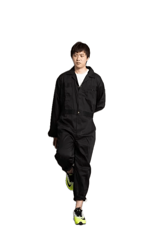 Regular Version Men & Women Coveralls L702 Dark blue