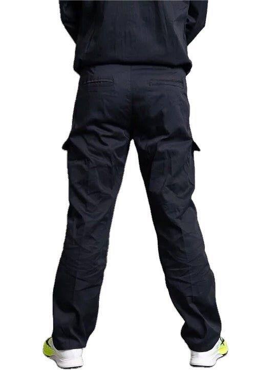 Multiple Pockets Work Pants D622 Dark Blue