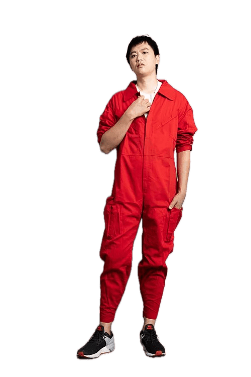 Men & Women Coveralls L737 Red