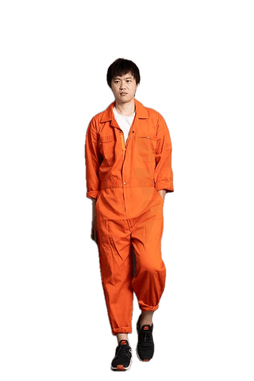 Men & Women Coveralls L705 Orange