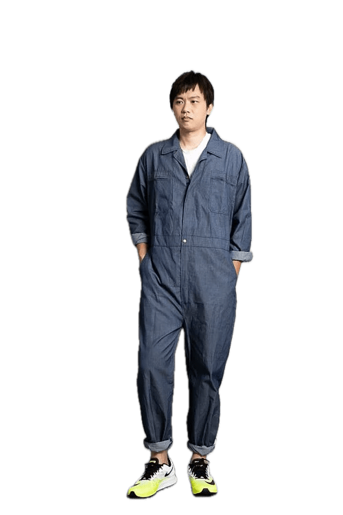 Men & Women Coveralls L706 Light Gray