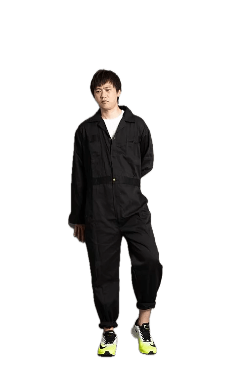 Regular Version Men & Women Coveralls L702 Dark blue