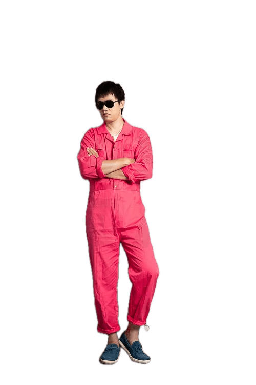 Men & Women Coveralls L708 Peach Pink
