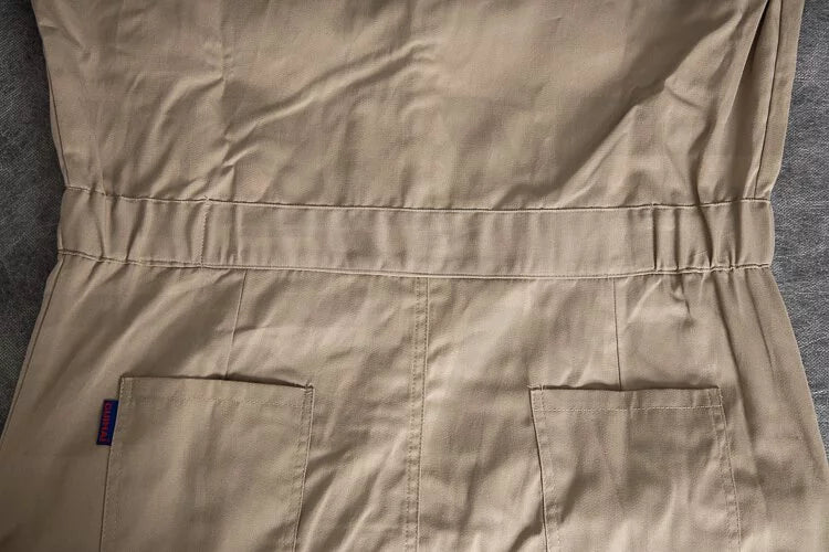 Men & Women Coveralls L717 Khaki Earth Yellow