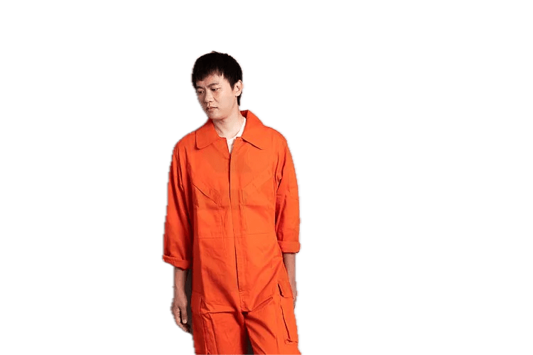 Men & Women Coveralls L736 Orange