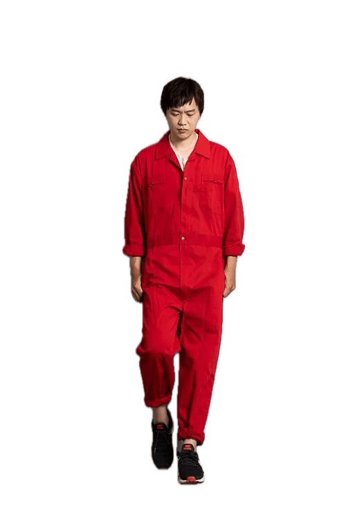 Men & Women Coveralls L707 Red