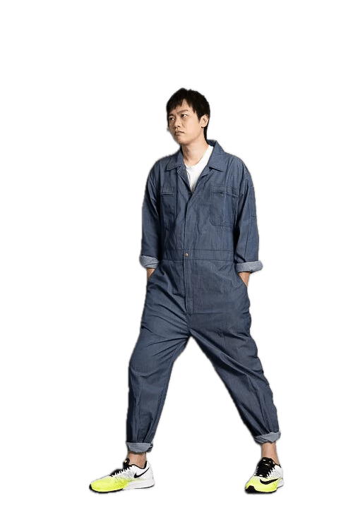 Men & Women Coveralls L716 Denim-Like Color