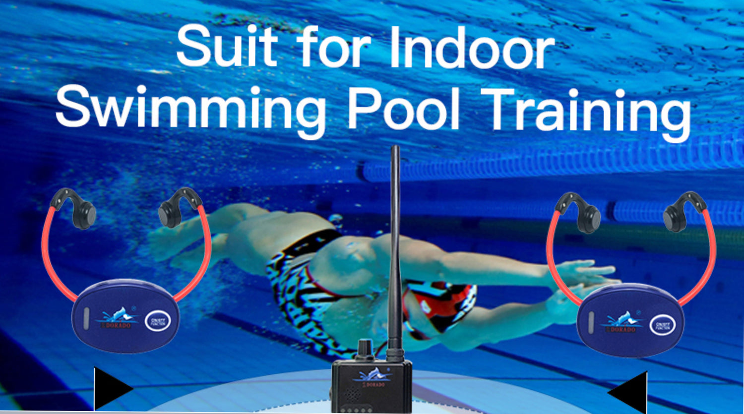 Bone Conduction Communicator for Swimming Training &amp; Coaching