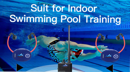 Bone Conduction Communicator for Swimming Training &amp; Coaching