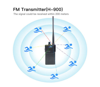 Bone Conduction Communicator for Swimming Training &amp; Coaching