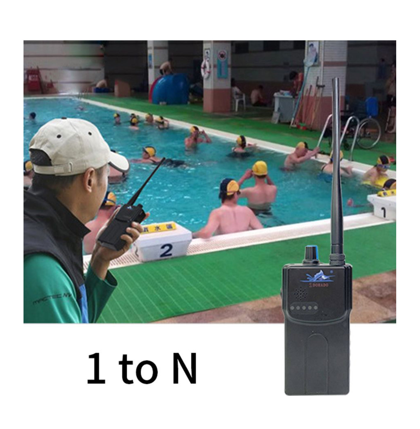 Bone Conduction Communicator for Swimming Training &amp; Coaching